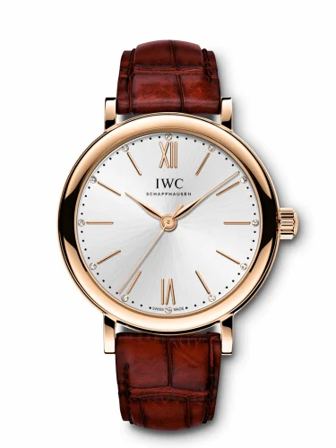 IWC Portofino 34 Rose Gold / Silver / Santoni IW3574-01 (IW357401)